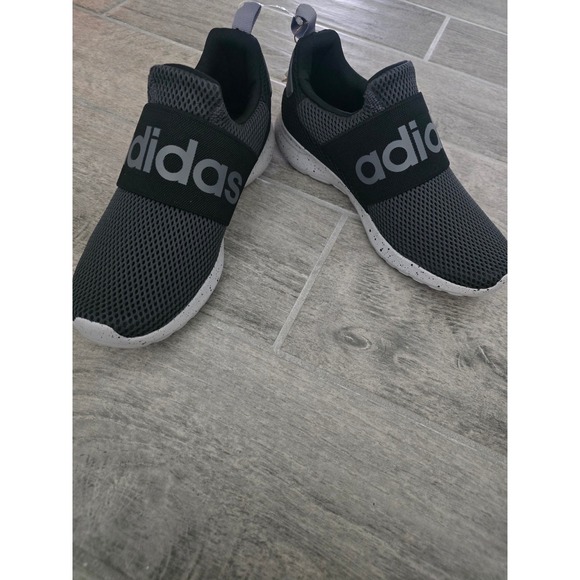 Adidas Lite Racer Adapt 4.0 Running Shoes Black Sneakers Mens Size 6 Women's 7.5 - Picture 1 of 6